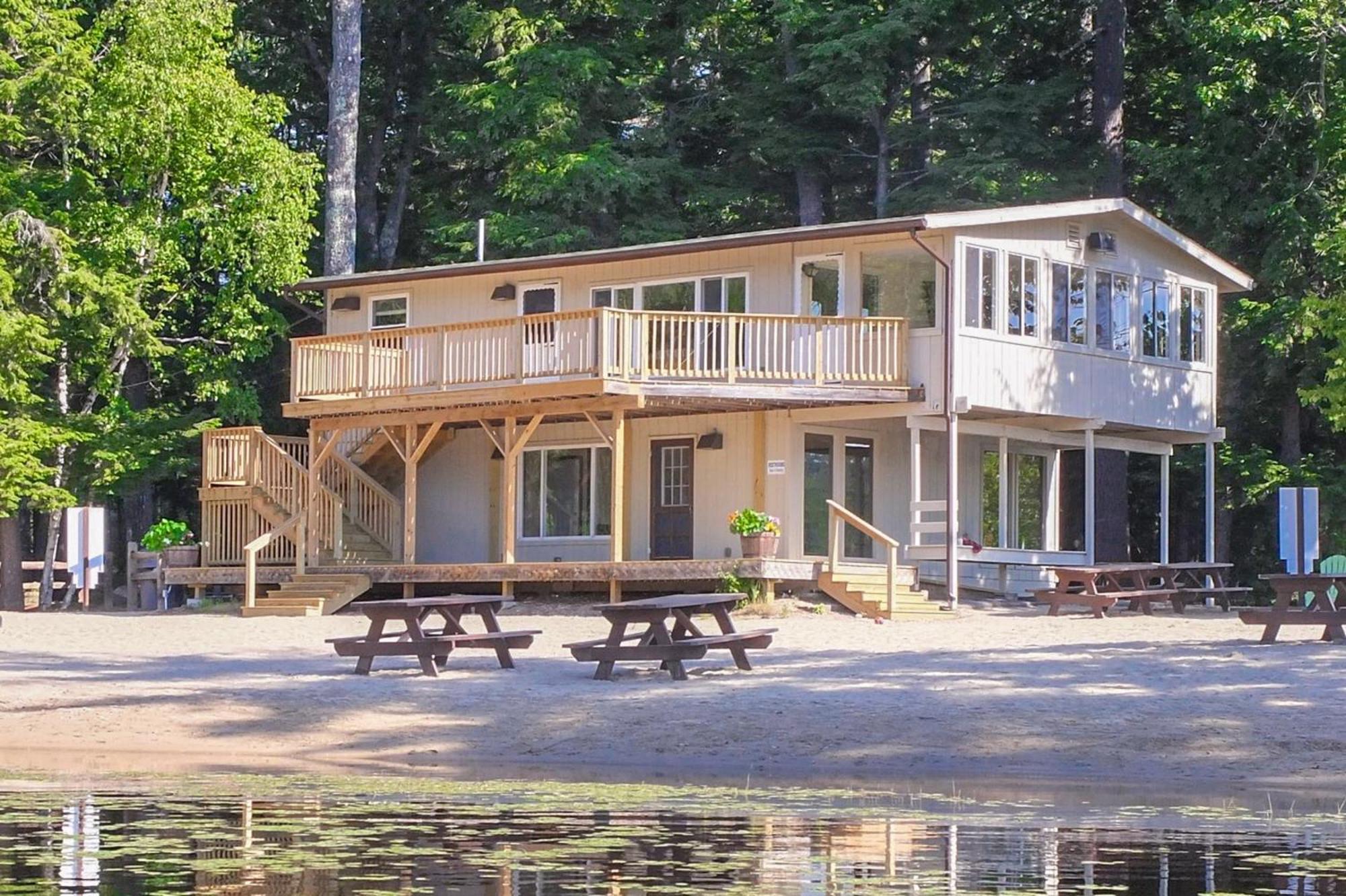 Villa Moose Pond Retreat Bridgton Esterno foto